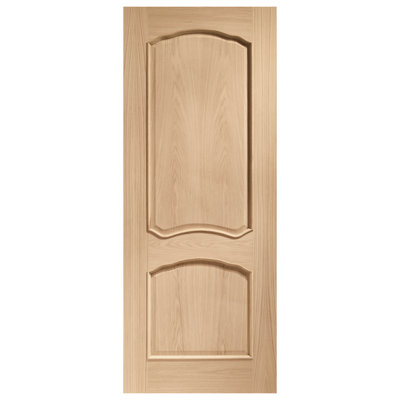 Internal Oak Louis With Raised Mouldings