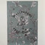Wildflower Wallpaper Teal Blue