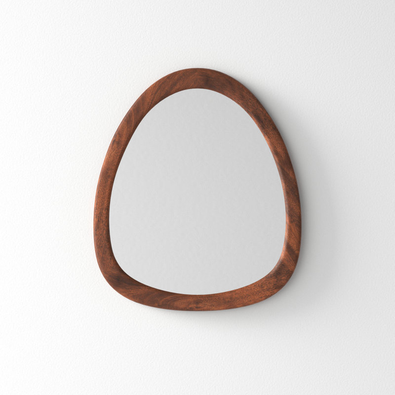 Buster Mirror, Walnut