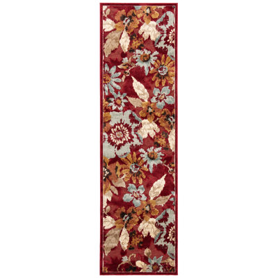 Brendon Floral Hand Woven Area Rug
