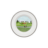 Villeroy & Boch Design Naif 6.75" Bread and Butter Plate - Boy & Girl
