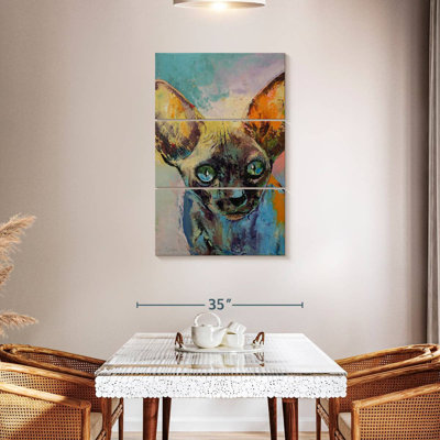 Brampt Sphynx Cat Portrait