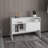 Bellagio 48.7" Wide 2-Tier Narrow Bellagio Console Table With Double-Door Cabinet-61228355