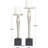 16.90'' H Aluminum Tabletop Pillar-68203889