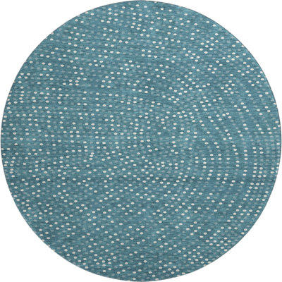 Premium Machine Washable Colmenero AMF1021 Circles Rug