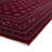Dubai area rug Machine Woven Rectangle Red-93557180