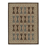 Scandinavian Wool Geometric Area Rug