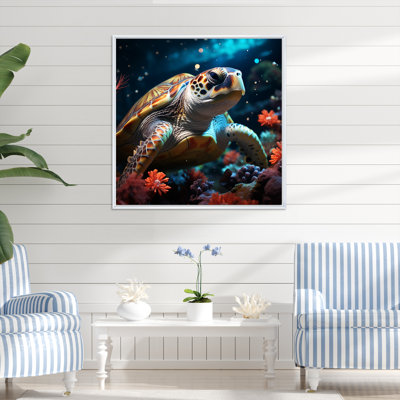 «Tranquitt of A Turtle In A Dream II», reproduction sur toile