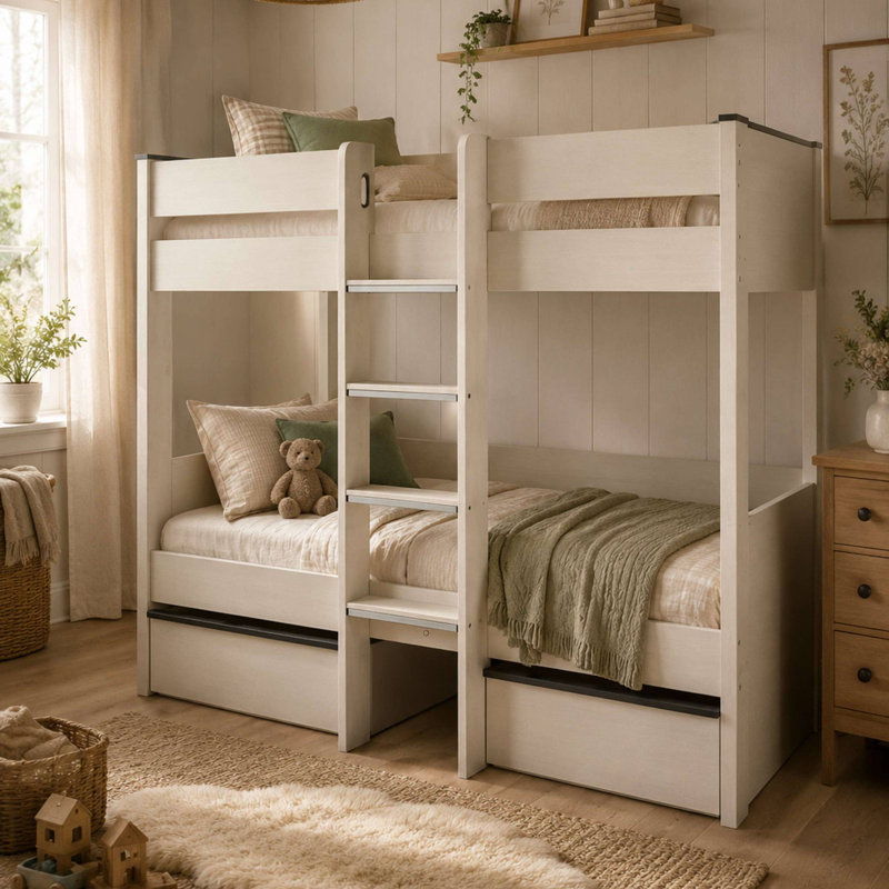 Arturs Single (3') Bunk Bed Bed Frame