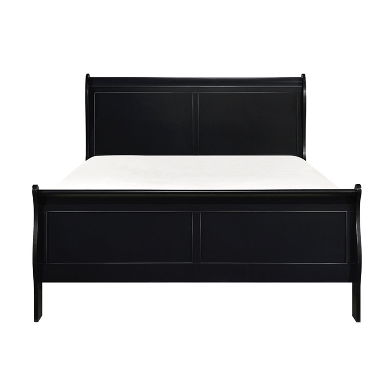 Mobilier de chambre à coucher de style Louis Philippe, Noir
