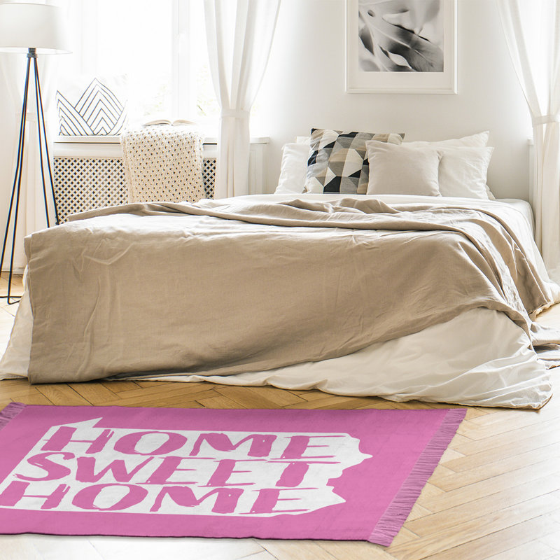 Tapis de maison rose de pennsylvanie