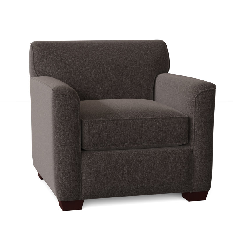 Fauteuil de 39 po de large Keaton, Non, Chenille performance gris foncé Craftwood 45