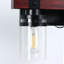 Luminaire campagnard rustique 2 lumières, luminaire Seedy Gla