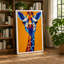 Geometric Giraffe Modern 1 Piece Wrapped Canvas Wall Art-136728006-136728008