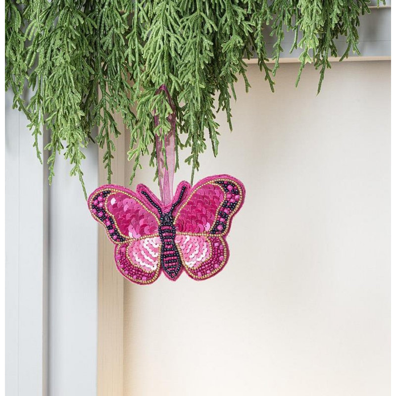 Butterfly Bead Ornament