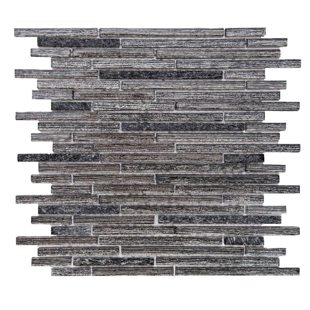 Cosmos 1" x 3" Metal Look Mosaic Tile The Tile Life 