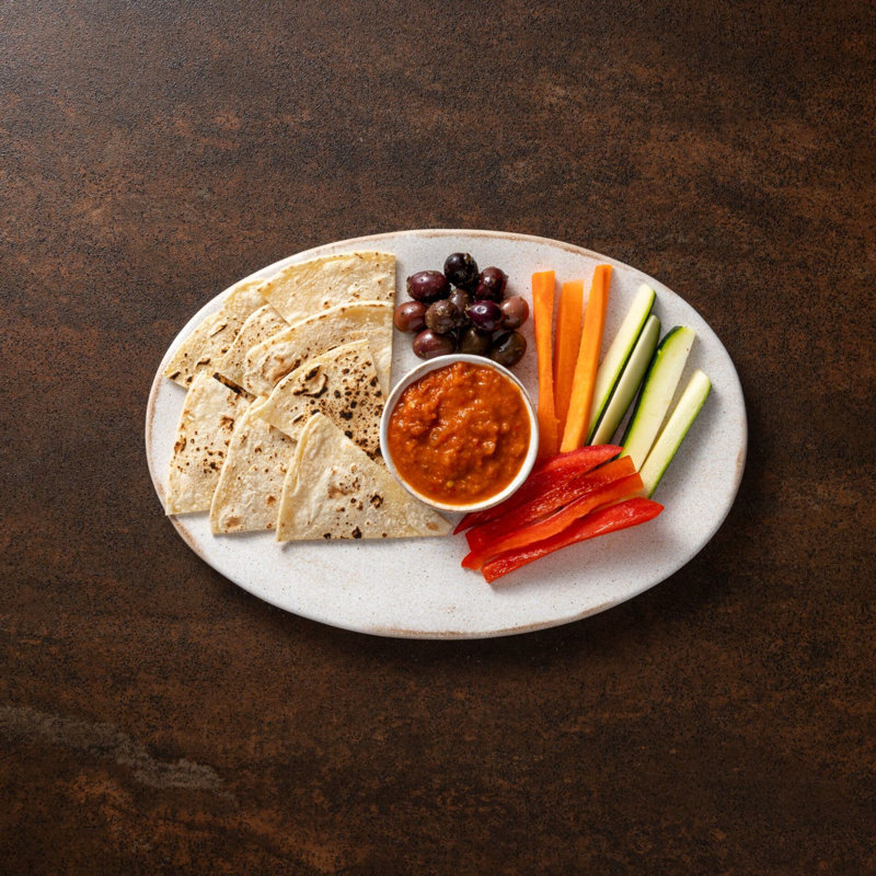Assiette / plateau ovale