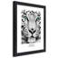 African Tigers - Single Picture Frame Print-576883948-576883951