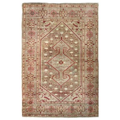 Kirsehir One-of-a-Kind 4'6" X 6'6" 1930s Wool Area Rug in