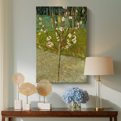 Almond Tree in Blossom -Gallery Wrapped Canvas by Vincent van Gogh