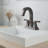 Modern Double Handle Centerset Bathroom Faucet with Drain Assembly (Set of 2)-128613787