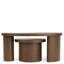 Ensemble de tables basses Klair