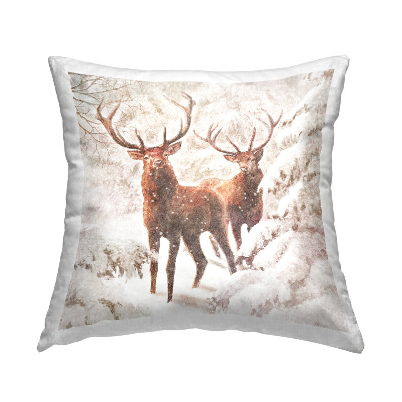 Coussin Winter Winter Buck
