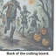 Grande planche à découper en verre Zombies Spooky Halloween