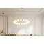 Harmehar Circular Glass Integrated Chandelier-1870397819-1870397820