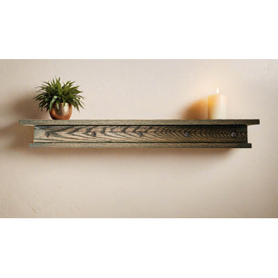 Rayne 3 Piece Oak Shelves With Hooks