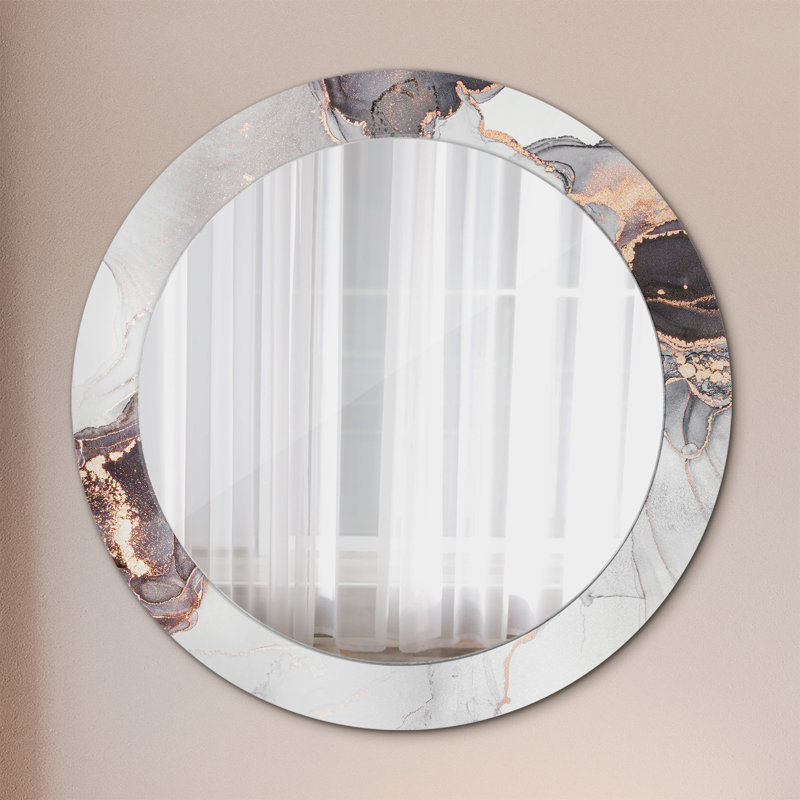 Huldar Glass Flat Wall Mirror