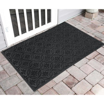 Plow & Hearth My Mat Dirt Trapping Mud Rug, 31 X 59 - Slate : Target