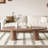 All solid wood oval design simple tea table-106916989-106916987