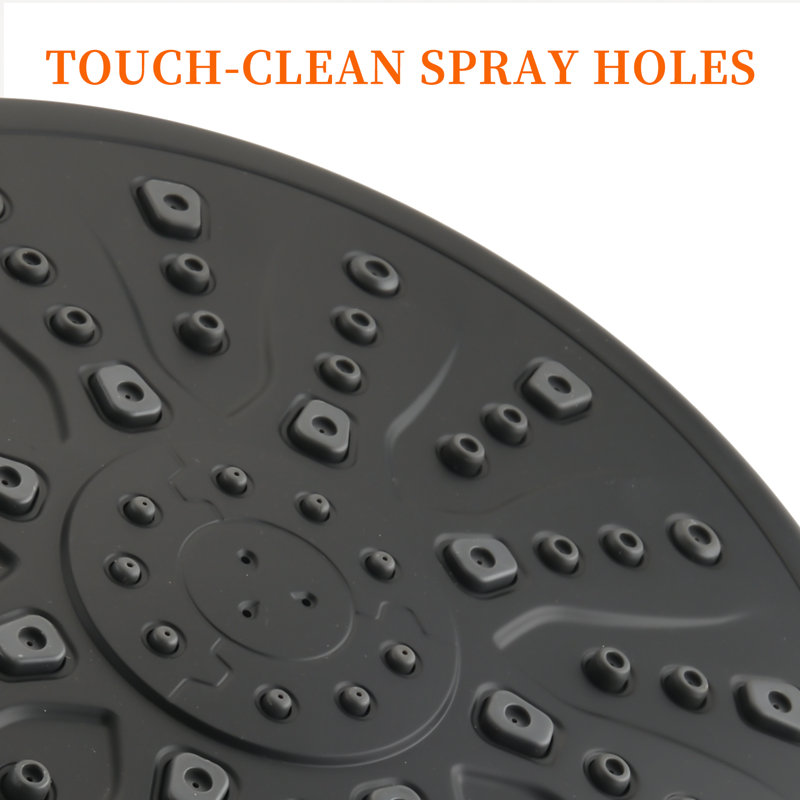 All-In-One Kit with Rough in-Valve, Matte Black