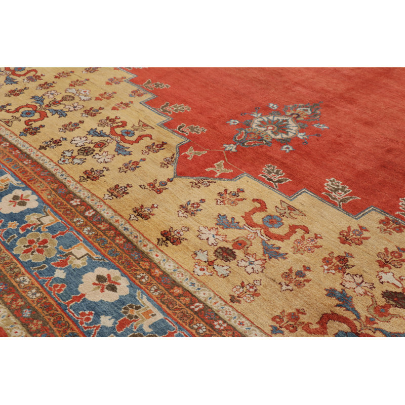 Antique One-of-a-Kind 18’X20’6 Hand Knotted Area Rug