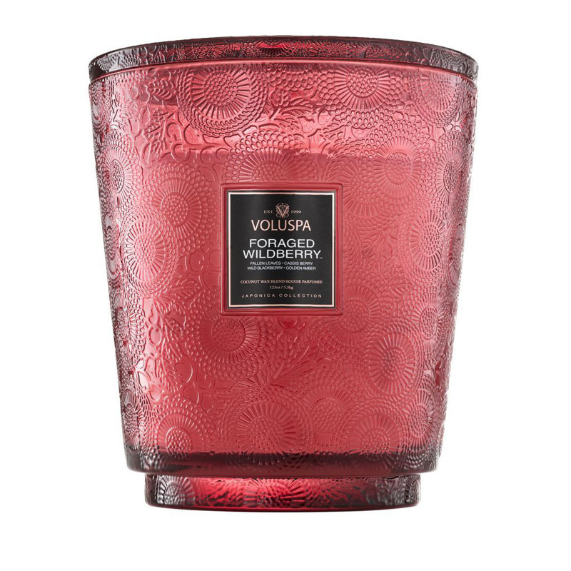 Foraged Wildberry 5 Wick Hearth Candle