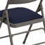 Chaise pliante en métal Olverson-1085627066