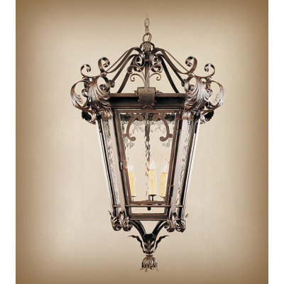 Mariário 3 - Light Dimmable Lantern Geometric Chandelier