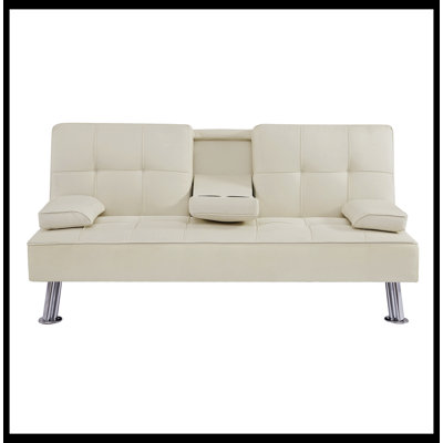 Lounell 61.42" Armless Sofa Bed, Sleeper Sofa, Loveseat Couch,sofas,couches