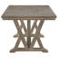 Ruston Coastal Grey Rectangular Dining Table (Not Including Chair)