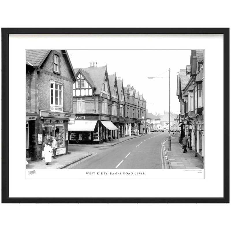 West Kirby, Banks Road C1965 by Francis Frith - Single Picture Frame Print, 60cm H x 80cm W x 2.3cm D