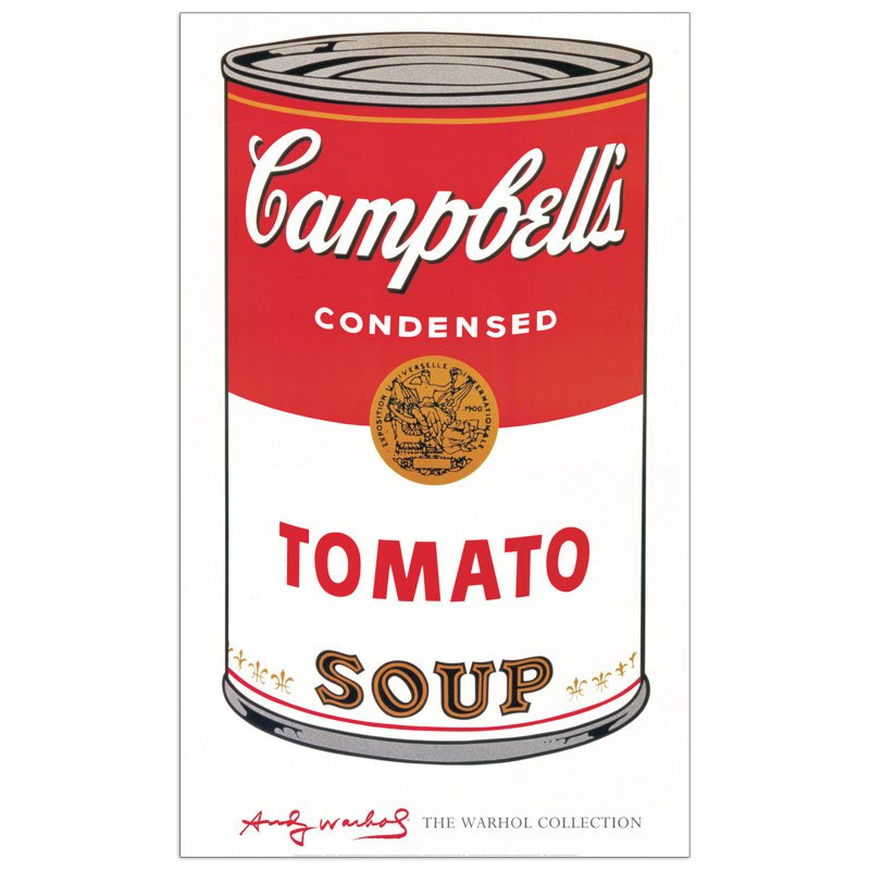 Andy Warhol - No Frame Print on Wood, 101cm H x 61cm W x 1.8cm D