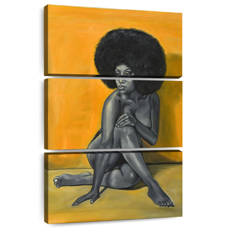 Leisha Black Essence I, 38" H x 24" W
