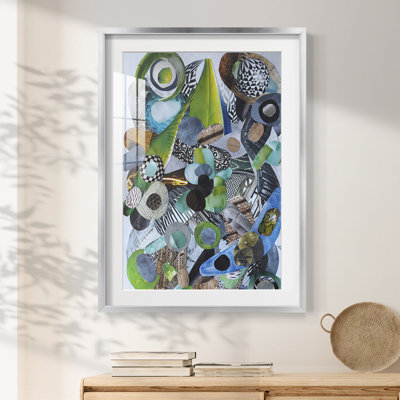 Siesta Beach Glass -Framed Print