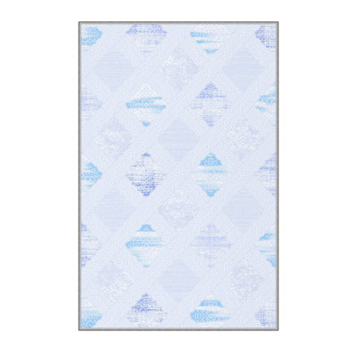 Premium Hall Carpet – 3.3 x 9.8 ft, 100% Polyester, 0.3 in Pile Height | Antibacterial, Non-Slip Underside, Machine Washable | 3D Digital Print Design, Durable & Easy to Clean, Ideal for Home Decor