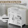 Raime 30'' Freestanding Single Bathroom Vanity with Ceramic Sink Top