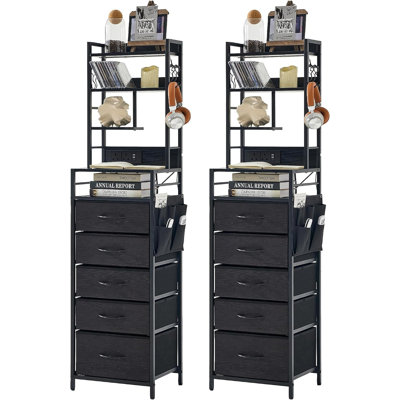 38 cm W Bedside Table