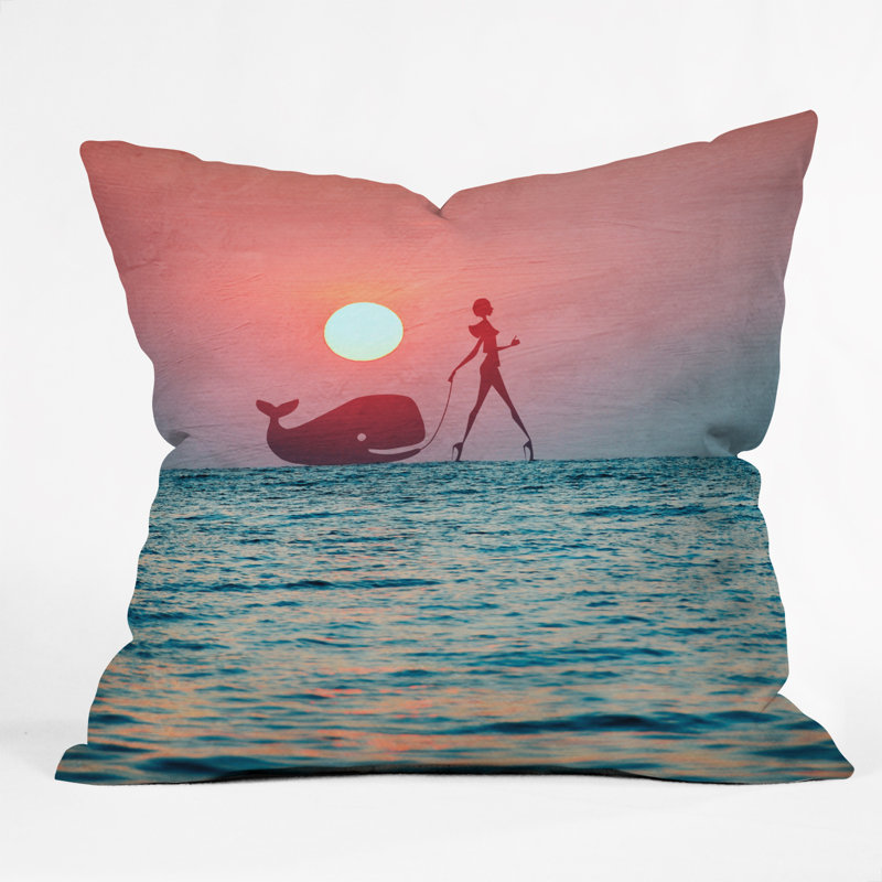 Fancy Pet Square Pillow Cover & Insert, 16" x 16"