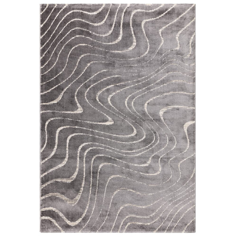 Deral Rectangle Geometric Dhurrie Area Rug, Rectangle 200 x 275 cm