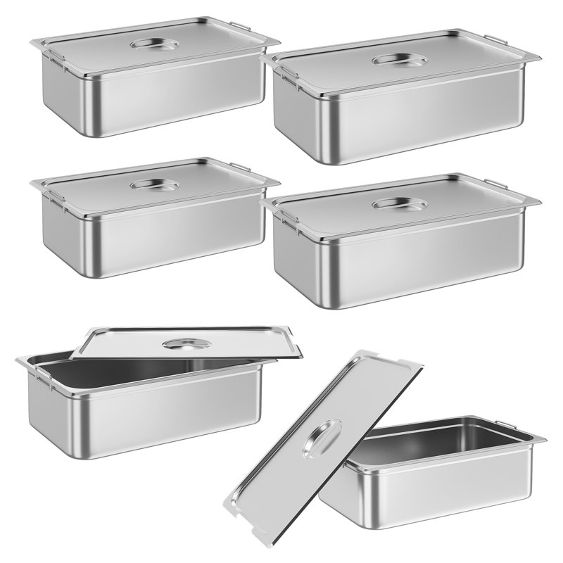 FXSGER Non-Stick Stainless Steel Roasting Pan